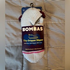 Bombas The Gripper Slipper Socks. Small. NWT
